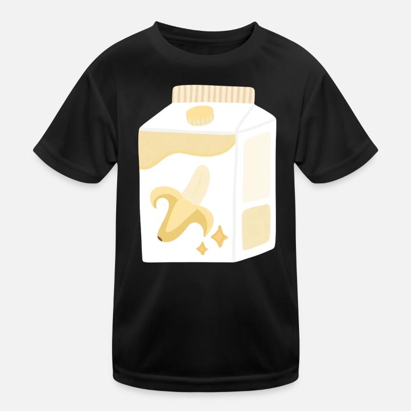 Bananenmilch Karton Kinder Funktions-T-Shirt