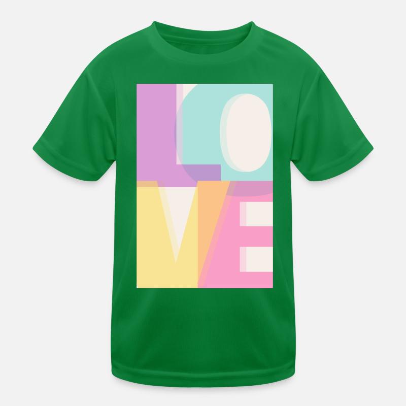 AMOUR Pastel T-shirt sport Enfant