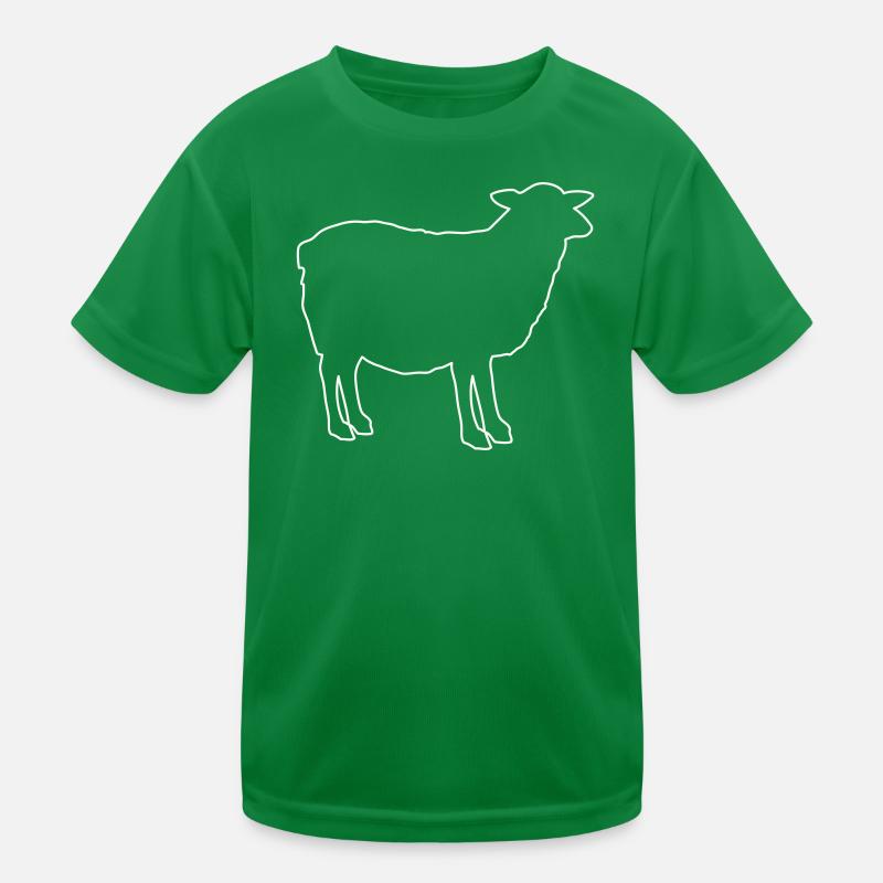 Silhouette de mouton T-shirt sport Enfant