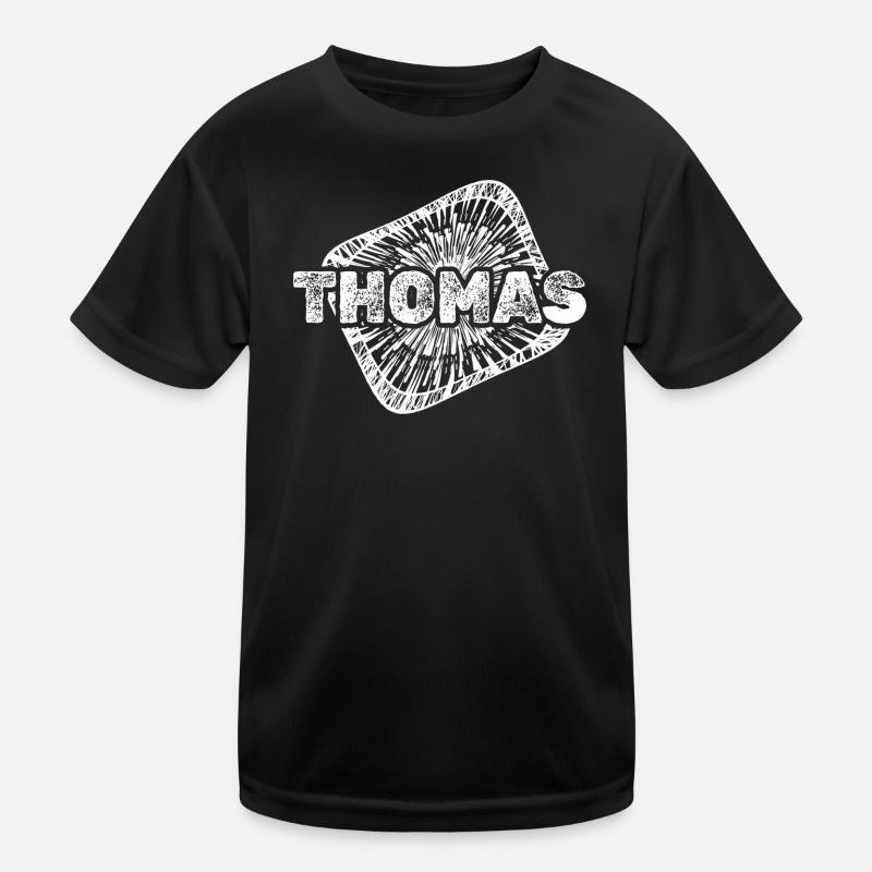 Geburt Thomas Kinder Funktions-T-Shirt