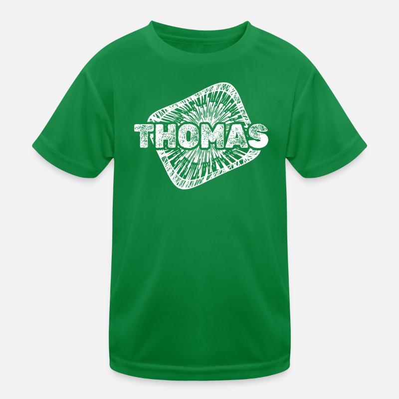Geburt Thomas Kinder Funktions-T-Shirt
