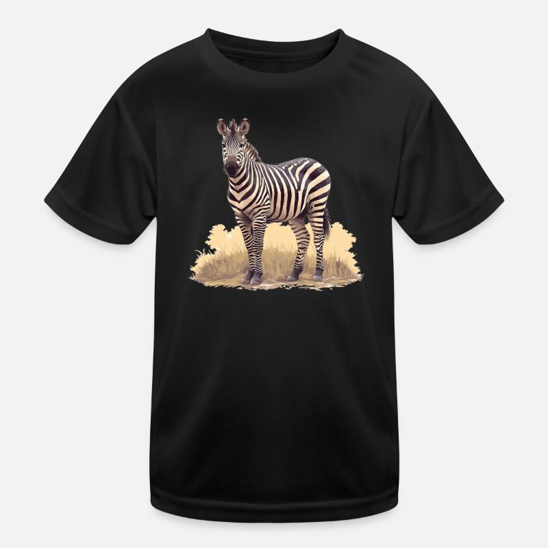Zebras Zebra Kids Functional T-Shirt
