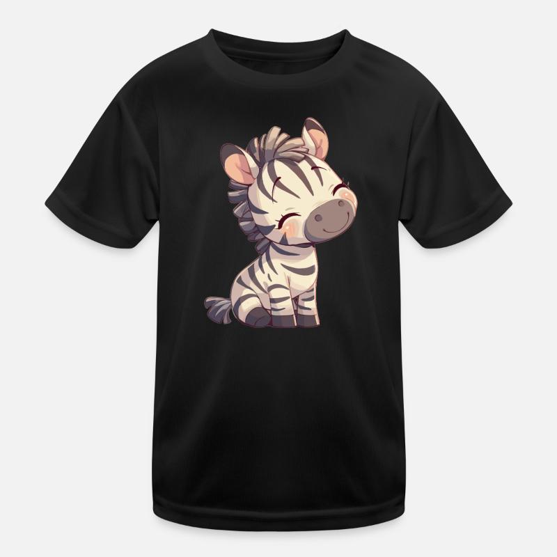 Zebras Zebra Kids Functional T-Shirt
