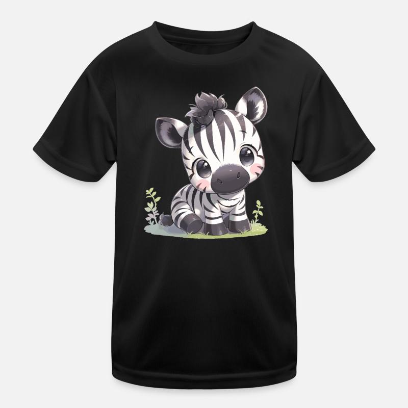 Zebras Zebra Kids Functional T-Shirt