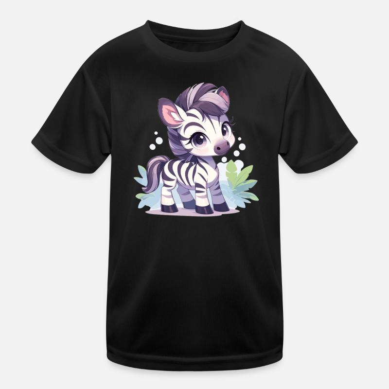 Zebras Zebra Kids Functional T-Shirt