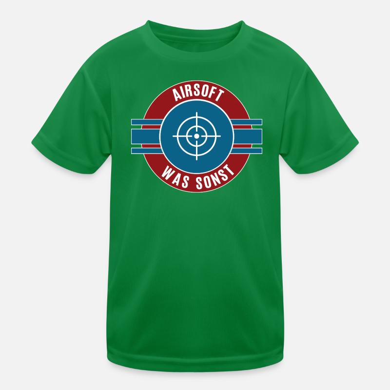 Airsoft Airsoft Game Airsoft Team Terrain Game Kids Functional T-Shirt