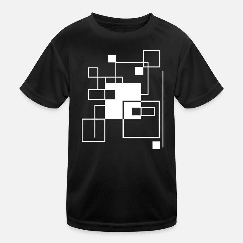 Composition géométrique de la mosaïque T-shirt sport Enfant
