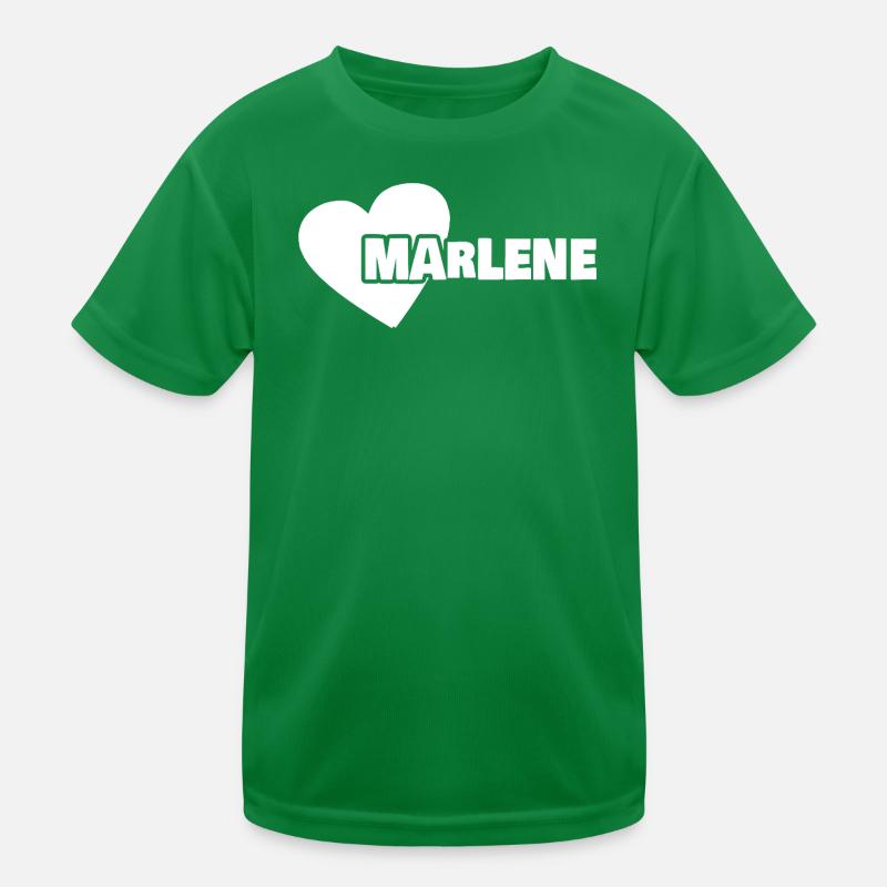 Prénom Marlene T-shirt sport Enfant