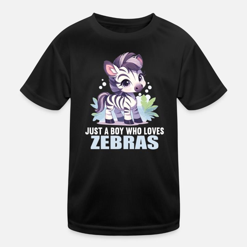 Zebras Zebra Kids Functional T-Shirt