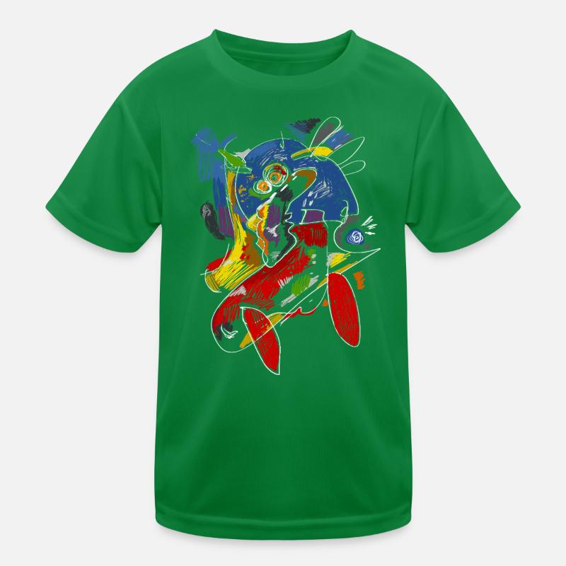 Abstract Pop Art Kids Functional T-Shirt
