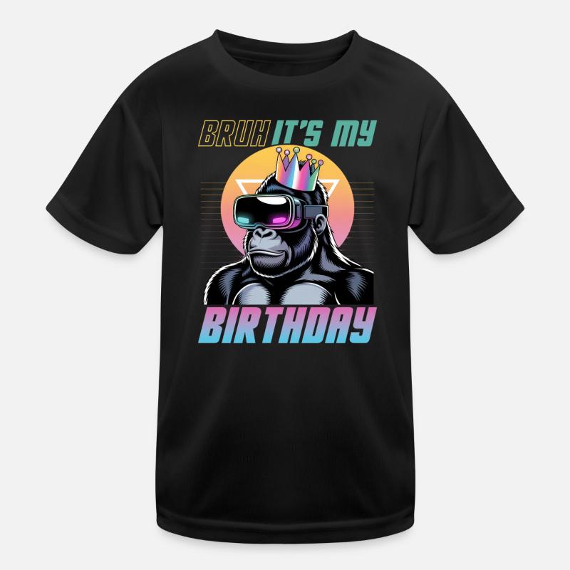 Anniversaire Gamer VR T-shirt sport Enfant