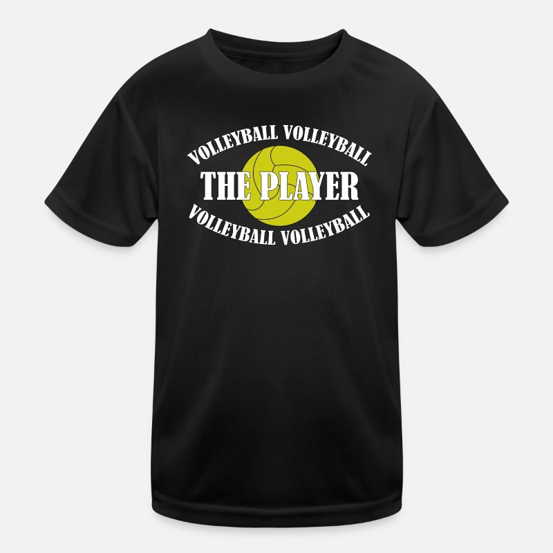 VOLLEYBALL - THE PLAYER Kinder Funktions-T-Shirt