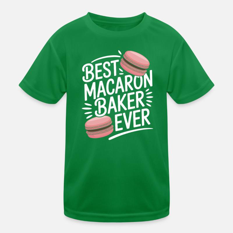 Macaron Desserts Français T-shirt sport Enfant