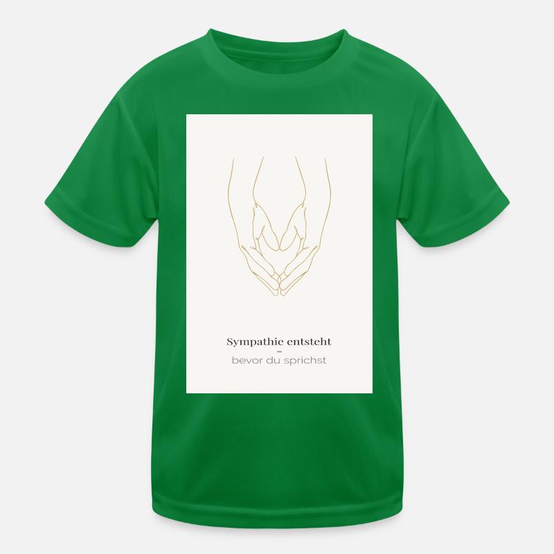 Sympathie entsteht – bevor du sprichst Kinder Funktions-T-Shirt