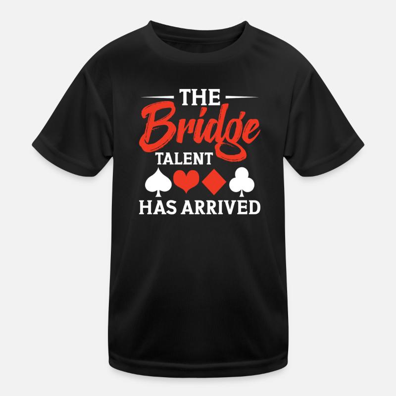 Das Bridge-talent Ist Da Kinder Funktions-T-Shirt