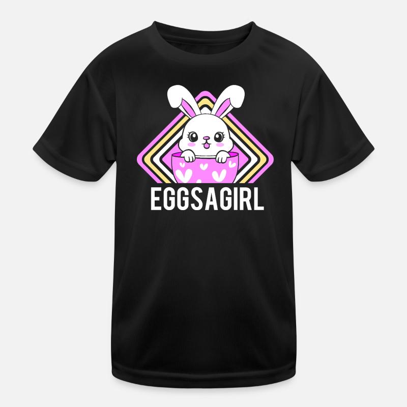 Gender Reveal Ostern Werdende Mutter Kinder Funktions-T-Shirt
