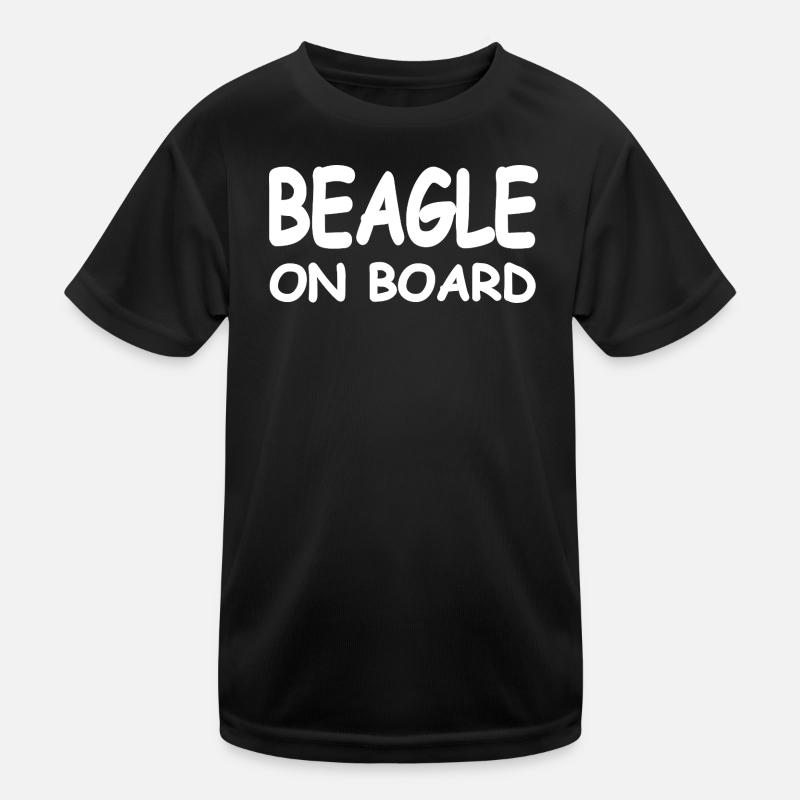 Beagle Kinder Funktions-T-Shirt