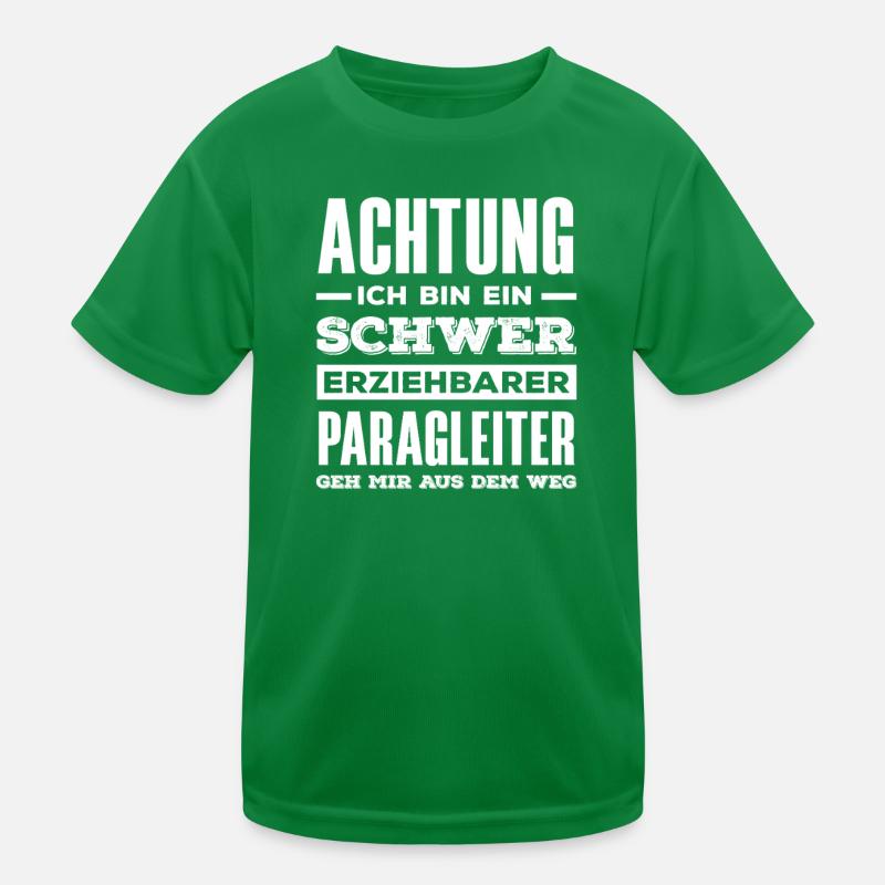 L'aventure du parapente Le parapente difficile à enseigner T-shirt sport Enfant