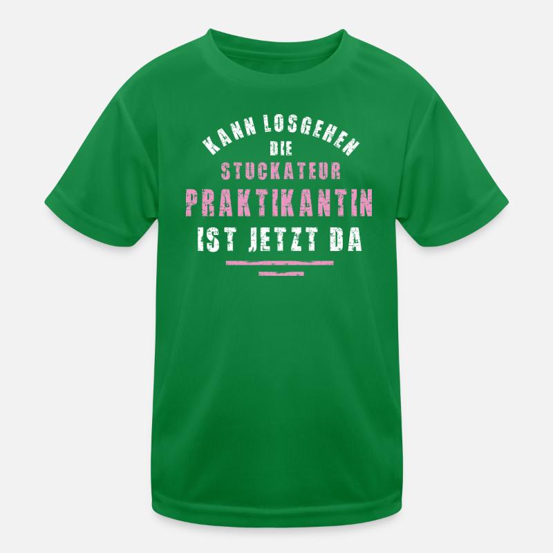 Plasterer Internship Plasterer Internship Kids Functional T-Shirt