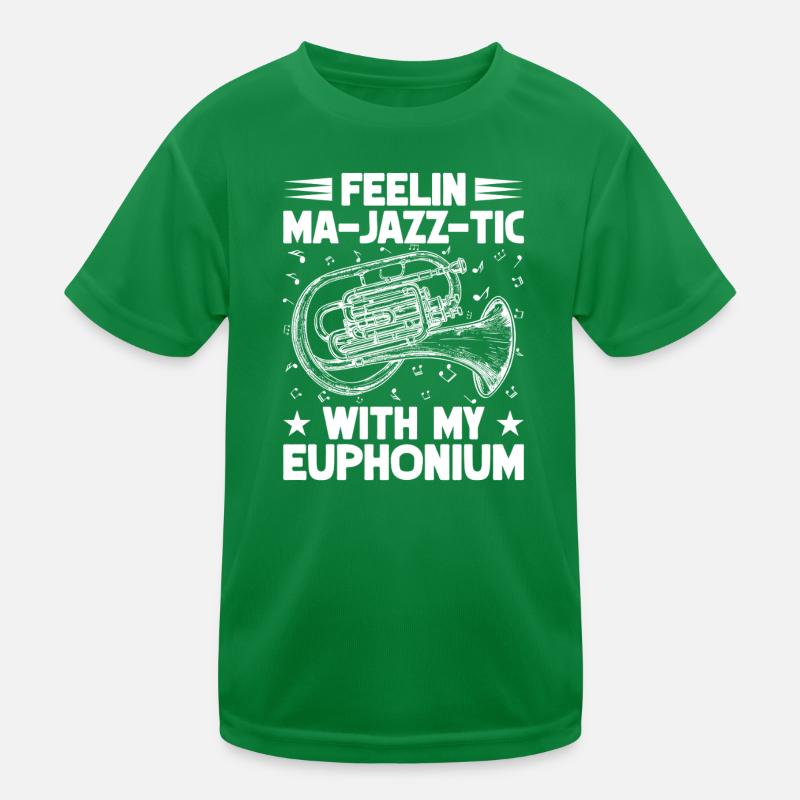 Le baryton Feelin Ma-Jazz-tic avec euphonium T-shirt sport Enfant
