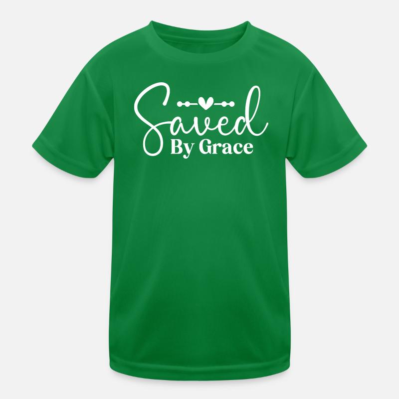 Saved By Grace Kids Functional T-Shirt