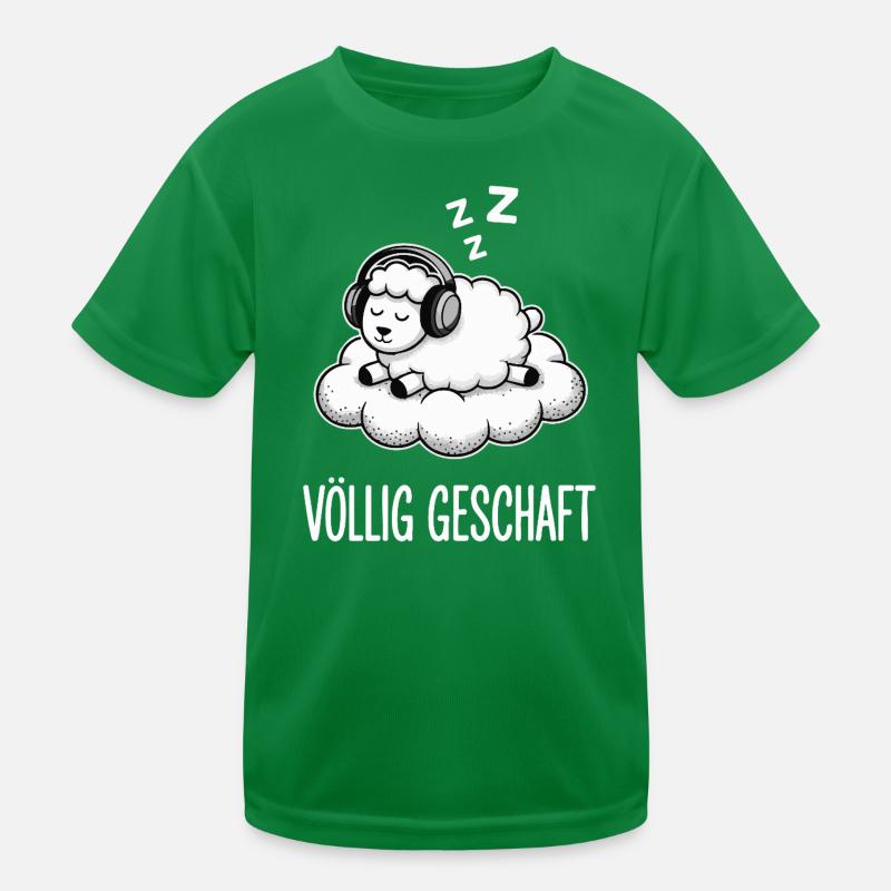 Conception de mouton entièrement réalisée T-shirt sport Enfant