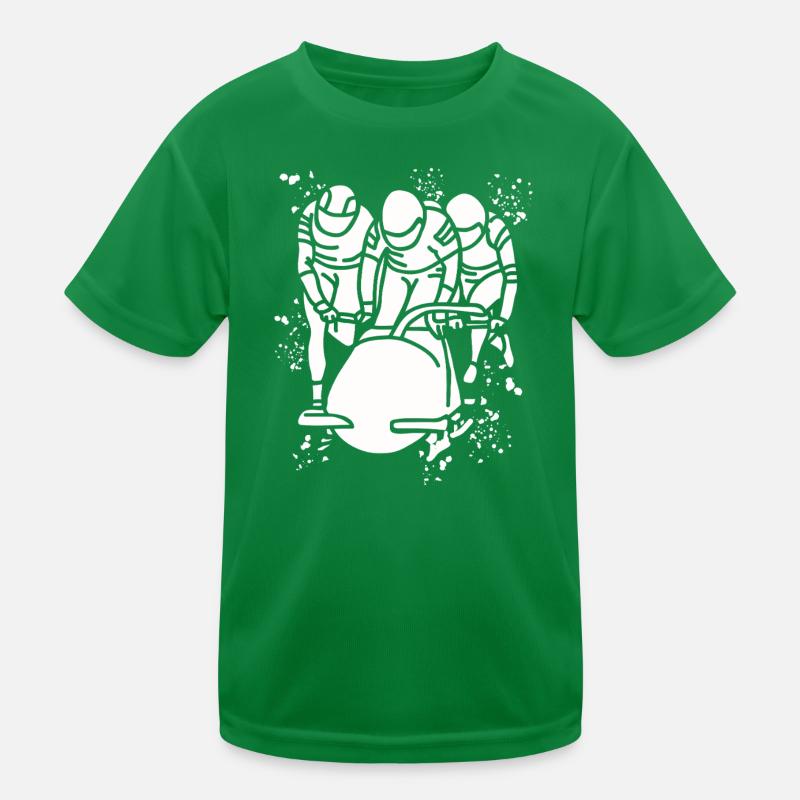 Bobsleigh Bobsleigh Four-man Bobsleigh Kids Functional T-Shirt
