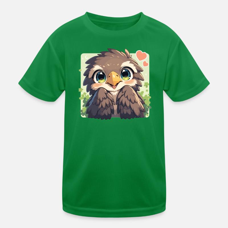 Adler Kinder Funktions-T-Shirt