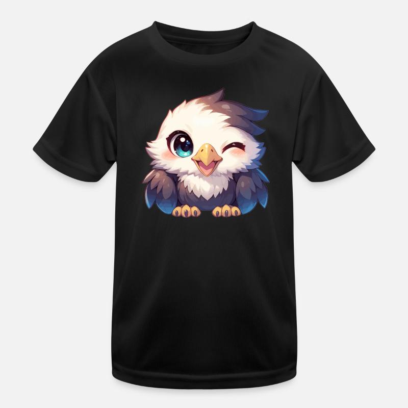 Adler Kinder Funktions-T-Shirt