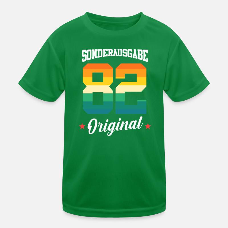 82 Anniversaire T-shirt sport Enfant