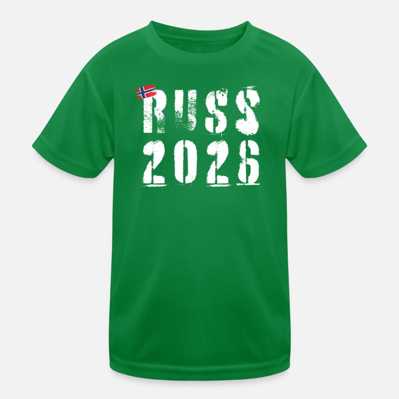 RUSSIE 2026 Année Grunge T-shirt sport Enfant