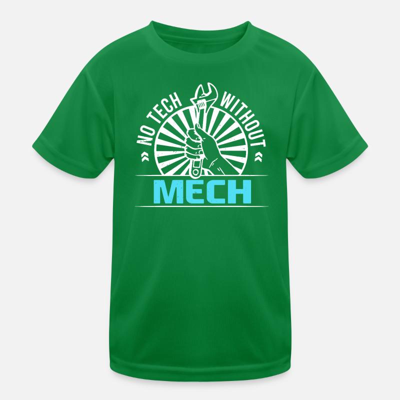 Mechanical Engineering Mechanical Engineer Kids Functional T-Shirt