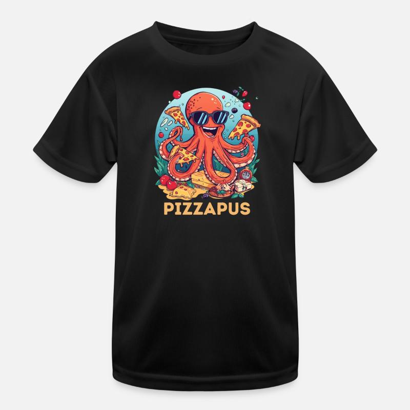 Pizzapus Pizza Party T-shirt sport Enfant