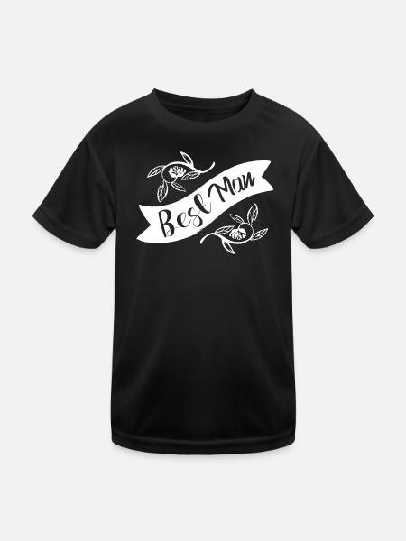 Wedding Wedding Anniversary Anniversary Wedding Sayings - Kids Functional T-Shirt - black - Front