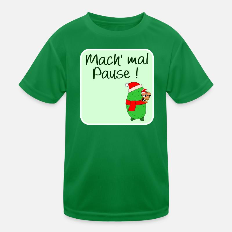 VACANCES DE NOËL CORNICHON PÈRE NOËL T-shirt sport Enfant