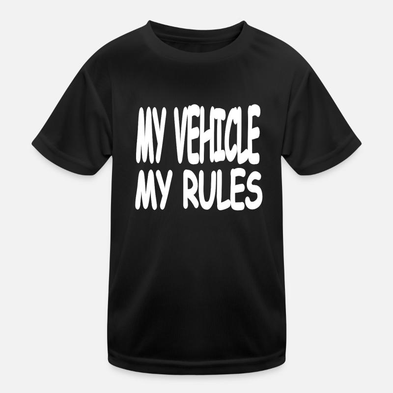 Fahrzeug Kinder Funktions-T-Shirt