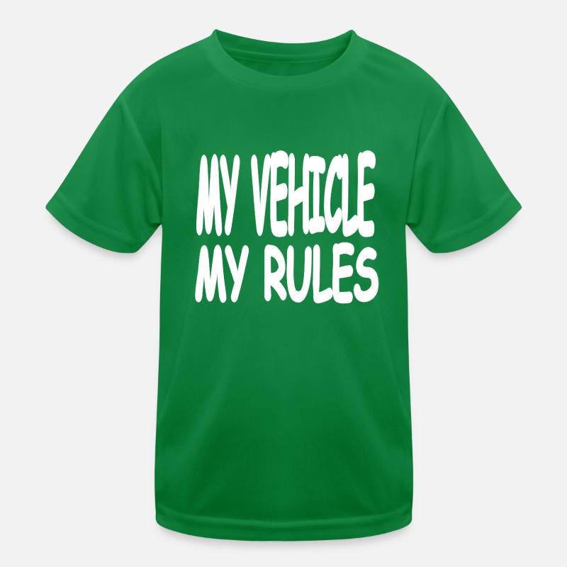 Fahrzeug Kinder Funktions-T-Shirt