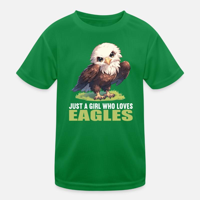 Adler Kinder Funktions-T-Shirt