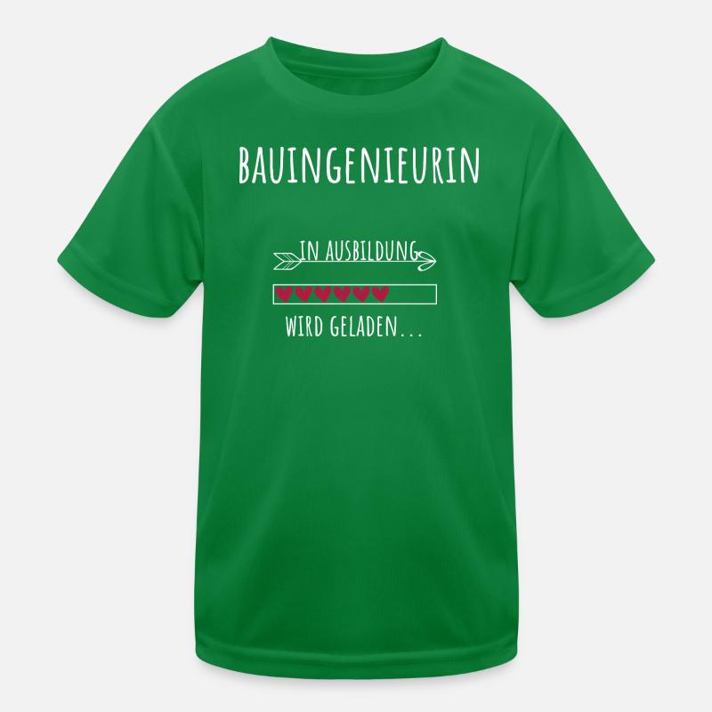 Civil Engineering Profession Education Civil Engineer Kids Functional T-Shirt