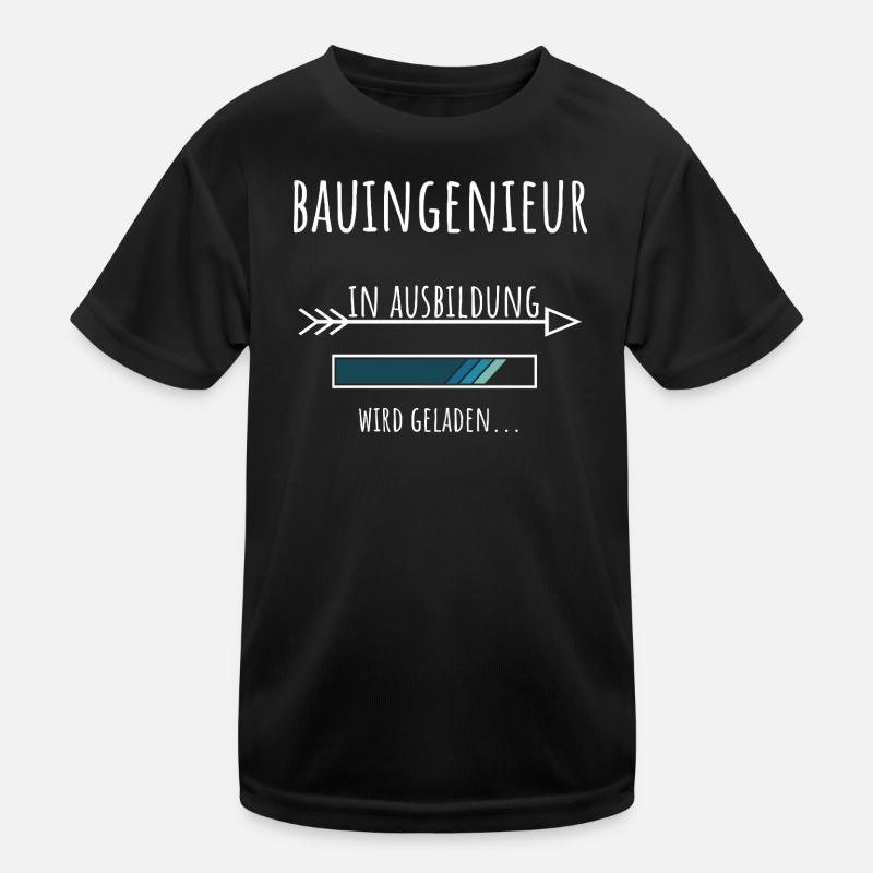 Civil Engineering Profession Education Civil Engineer Kids Functional T-Shirt