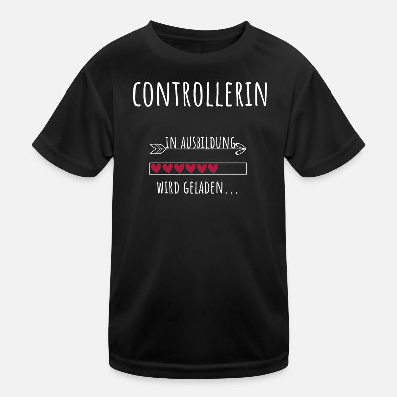 Controlling Studies Occupation Training Controller Kids Functional T-Shirt