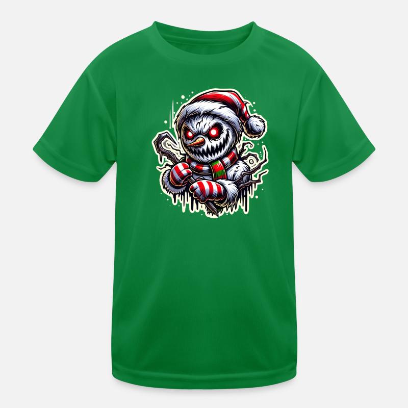 Killer Snowman – Eisige Rache Kinder Funktions-T-Shirt