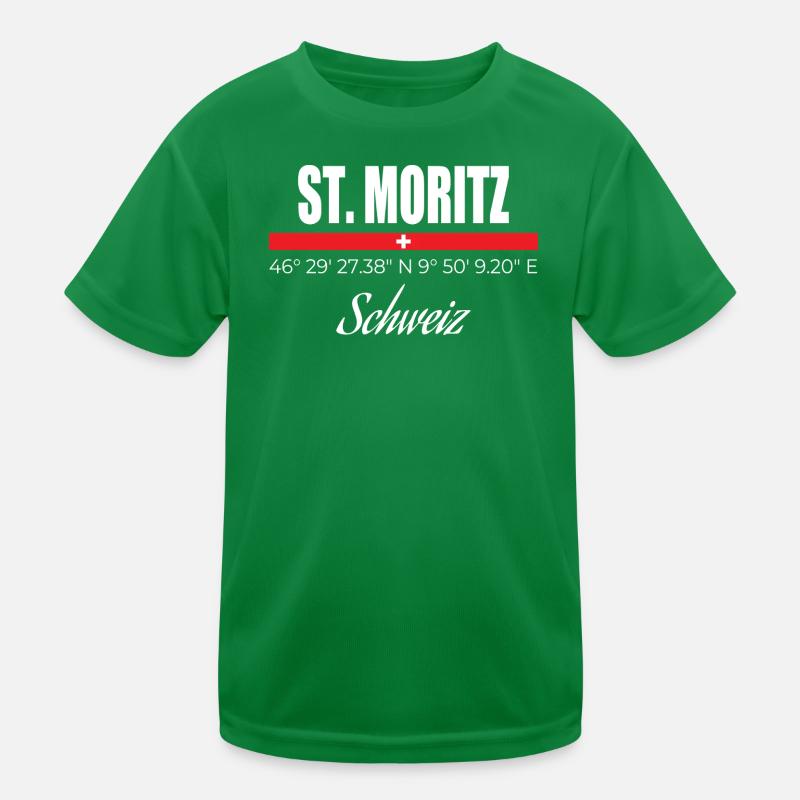 St. Moritz Kids Functional T-Shirt