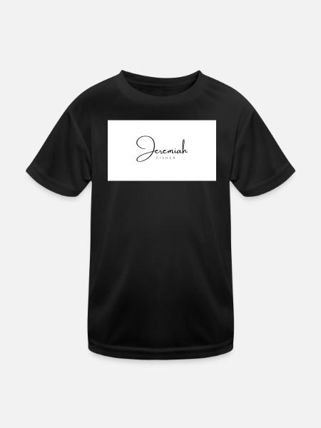 Jeremiah Fisher - Kids Functional T-Shirt - black