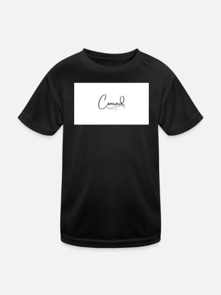 Conrad Fisher - Kids Functional T-Shirt - black