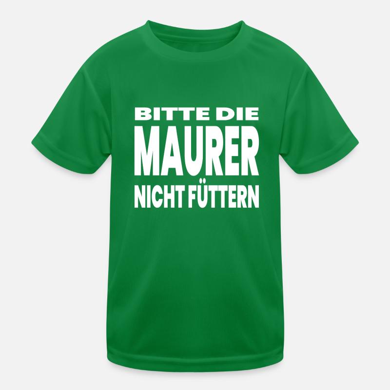 Bricklayer Kids Functional T-Shirt