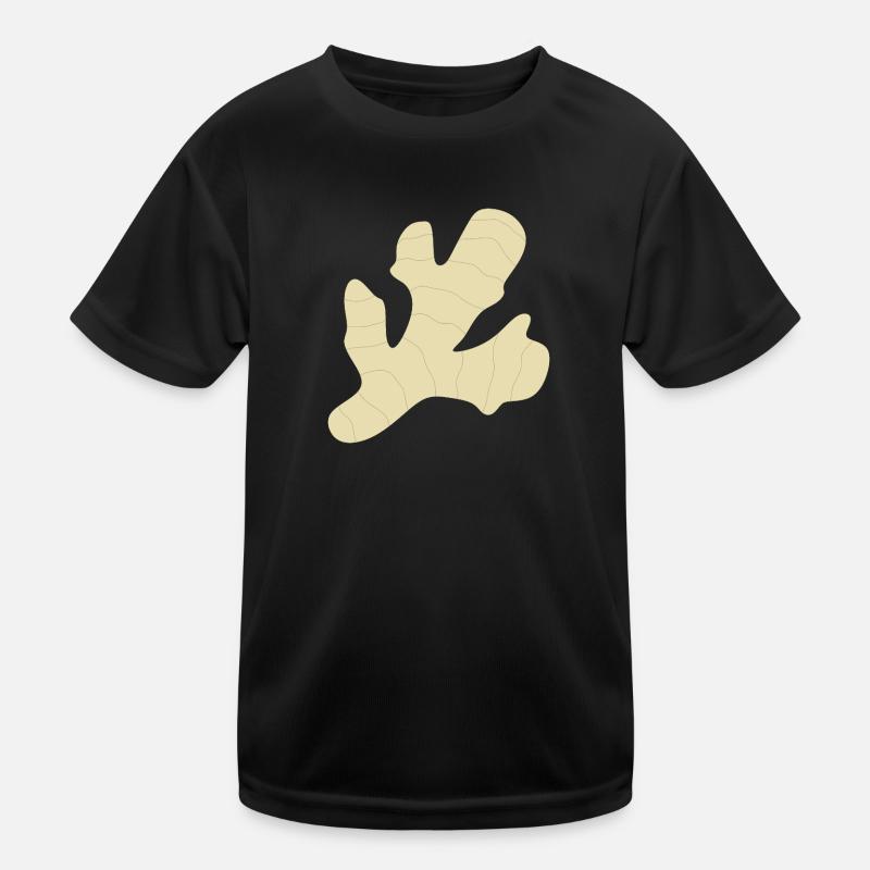 Ingwer Kinder Funktions-T-Shirt