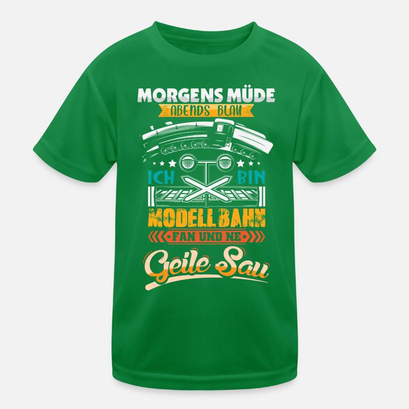 Model Railway Model Railway Kids Functional T-Shirt