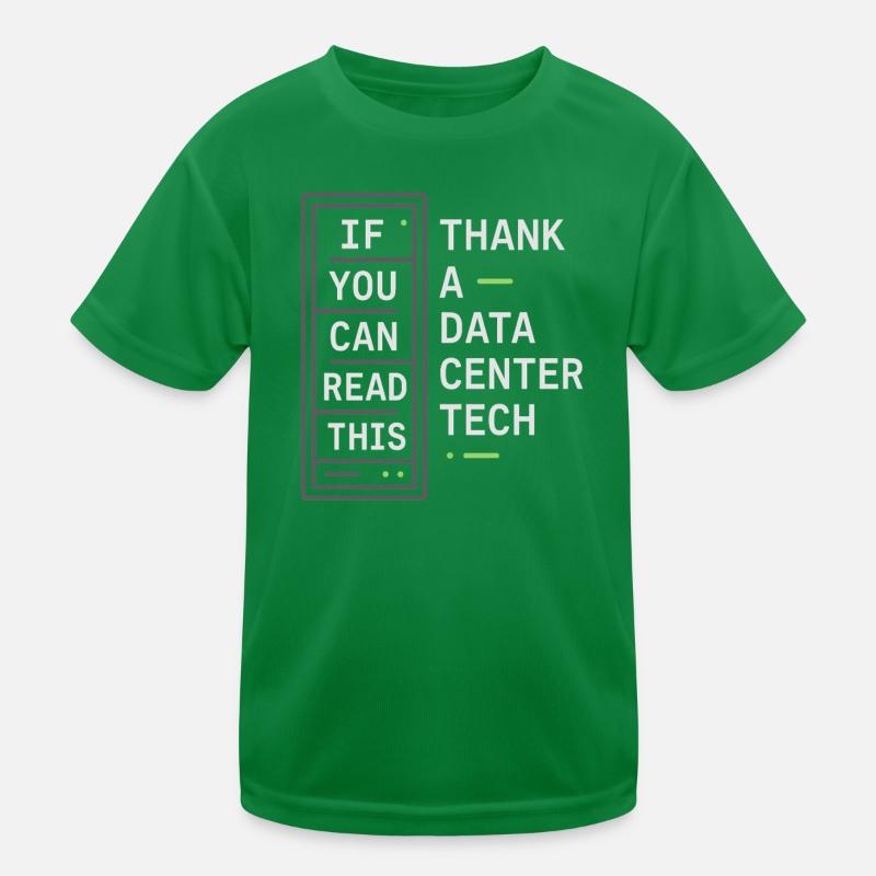 Netzwerkinfrastruktur Rack- Und Stack-ingenieur Kinder Funktions-T-Shirt