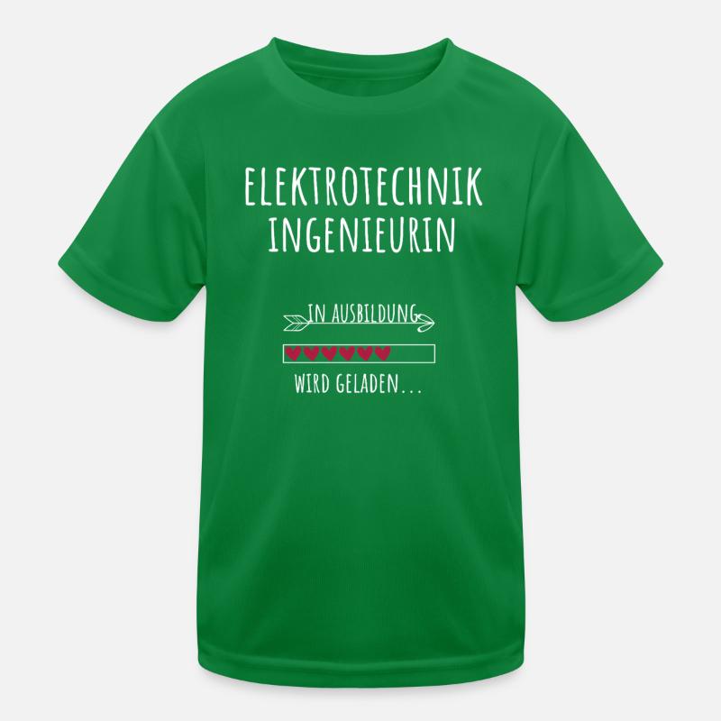 Electrical Engineer Study Gift Kids Functional T-Shirt